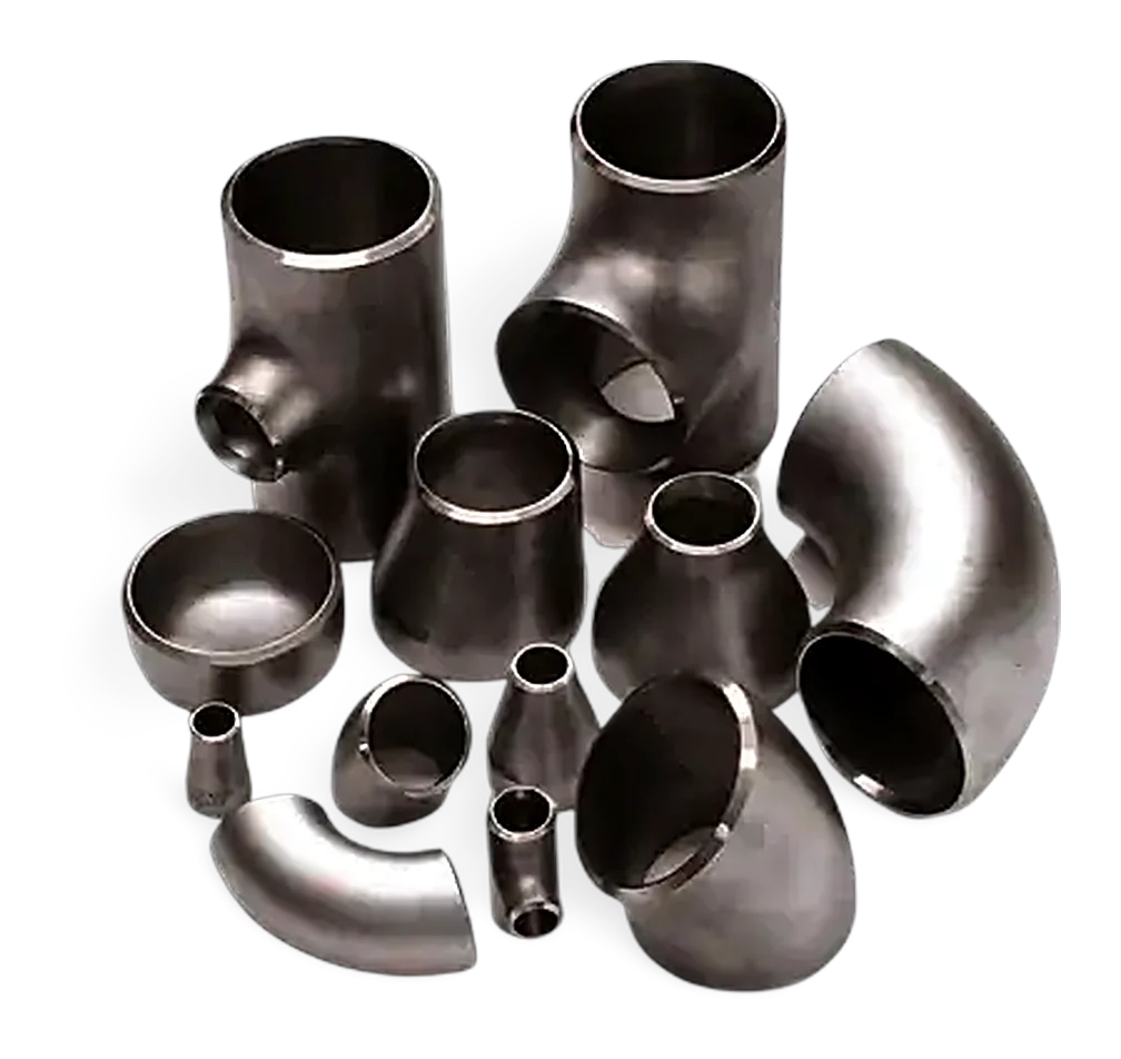 Butt-weld fittings including pipe caps